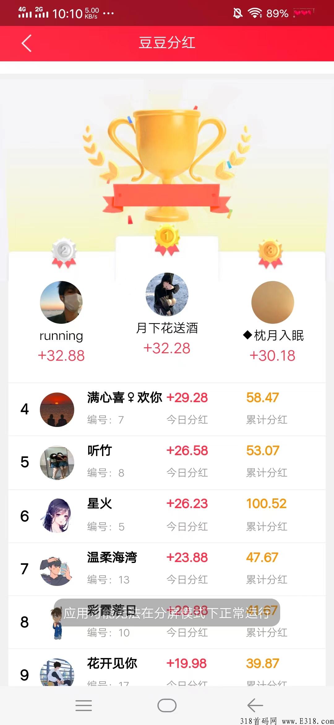 首码豆好物，持豆分奖励，每天点赞得0.3豆注册送一豆_首码项目网